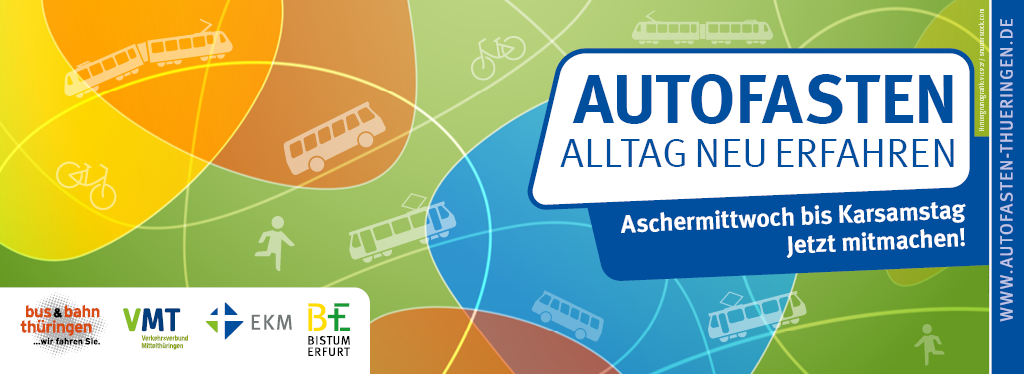 Seitenbild zu Autofasten Thüringen - Thüringen steigt um!